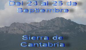 Del 23 al 25 de Septiembre: Sierra de Cantabria